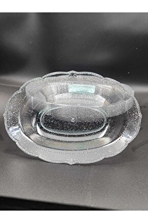 Simli Plastik Kase Çerezlik 10 Adet