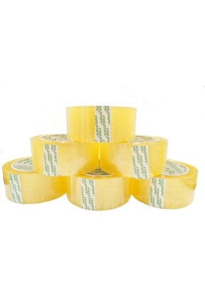 Şeffaf Koli Bandı 45x100 6 Adet