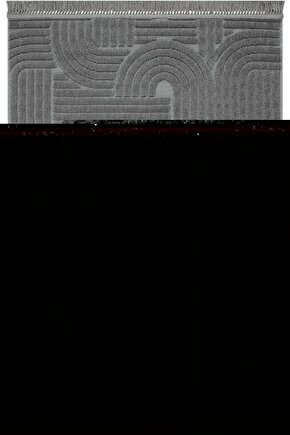 Dizayn Kaymaz Taban Koridor Halısı Kesme Yolluk Mutfak Halısı Modern Salon Halısı 1090 ANTRASİT