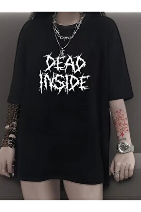 Canlı Harf Baskılı Büyük Boy Oversize Kısa Kollu Tişört - Yumuşak, Nefes Alabilir, Kadınlar için Rah