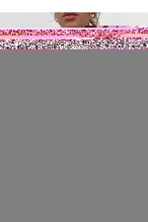 Unisex Bisiklet Yaka Baskılı Oversize T-Shirt - Siyah