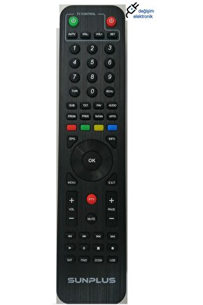 Sunplus Vipbox Gold Pro Hd Uydu Orjinal Kumandası