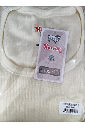 Erkek selanik örgüsü %100 Merinos Yünü kısa kollu Içlik