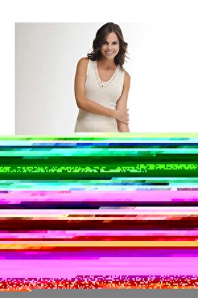 4010-kadın Krem Yün Likralı Uzun Tayt Elf568hasuzntytccm