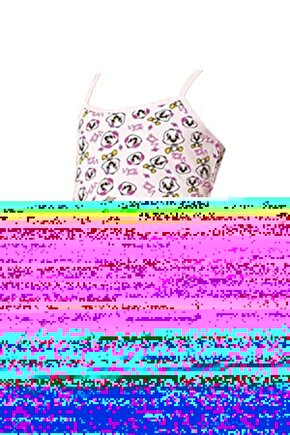 ZLOHE Kalın Tokalı Taşlı Şeritli Ortopedik Taban Kadın Sandalet CBT - Beyaz