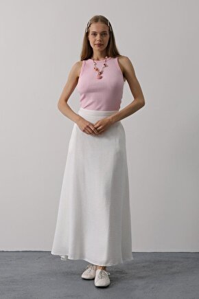 eyesof Keten Etek - Beyaz