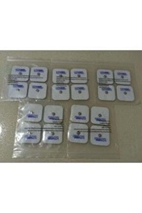 - Tens Cihaz Çıt Çıtlı Yedek Elektrot 5x5 Tens Pedi 4 Lü ( 5 Paket )