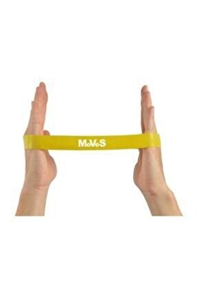 Güçlendirme Egzersiz Pilates BandıMoves Loop Sarı Kas Germe