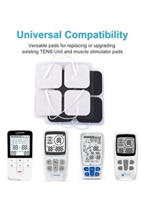 Cihazı Kablolu Yedek Elektrot- 5x5 Tens Pedi 4 Lü PaketUniversal Tens