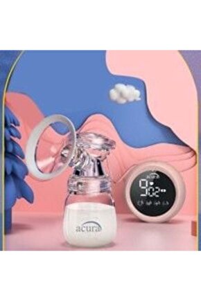 AC-3010 Şarjlı LCD Ekranlı Biberon Özellikli Göğüs Pompası