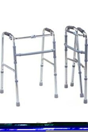 Ithal Alüminyum Katlanır Walker Yürüteç Wolker Volkır Hasta Yaşlı Engelli Yürüteci