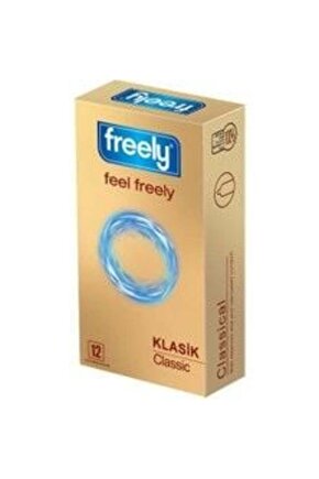 Prezervatif Klasik Şeffaf Condom 12li