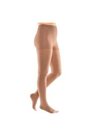 Duomed Ccl1 Külotlu Çorabı Burnu Açık Ten