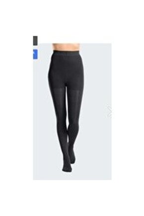 Duomedccl 1 Külotlu Kapalı Burun Siyah Renkli Çorabı