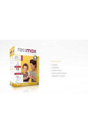 Rossmax NA100 Kompresörlü Nebülizatör