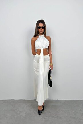 eyesof Evaze Saten Etek