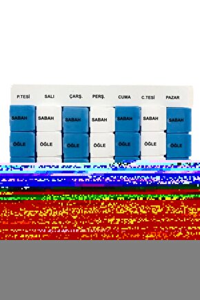 Haftalık Ilaç Saklama Kutusu 28 Gözlü