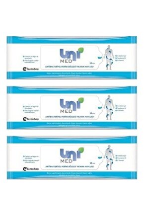 Unimed Perine Bölgesi Yıkama Havlusu 50 Li 3 Paket