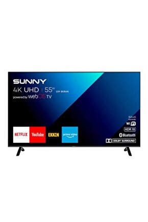 SN55QMN252 55 139 Ekran Uydu Alıcılı 4K Ultra HD WebOS Smart QLED TV