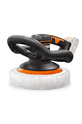 WX856.9 20Volt 254MM Şarjlı Orbital Polisaj Makinesi (Akü Dahil Değildir)