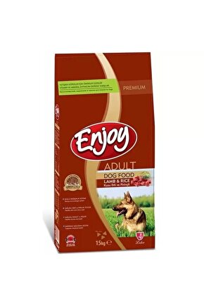 Kuzulu ve Pirinçli Yetişkin Köpek Maması 15 Kg