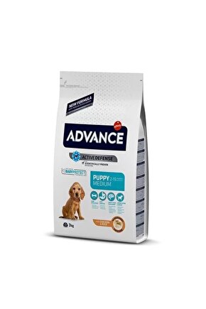 Puppy Medium Tavuklu Orta Irk Yavru Köpek Maması 3 Kg