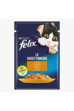 Sensations Taze Jöle İçerisinde Tavuklu Yetişkin Yaş Kedi Maması 1 Adet 85 Gr