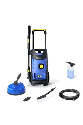 MPX19ELP 1900WATT 140BAR Profesyonel Basınçlı Yıkama Makinesi + Zeminaraç Yıkama Fırçası