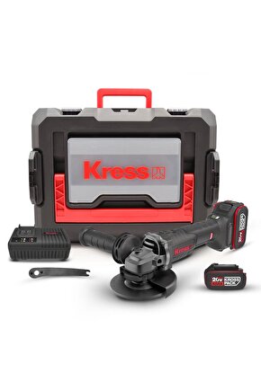 KUH10.2 20Volt 4.0Ah. Li-ion Çift Akülü 125mm Kömürsüz Profesyonel Şarjlı Devir Ayarlı Avuç Ta