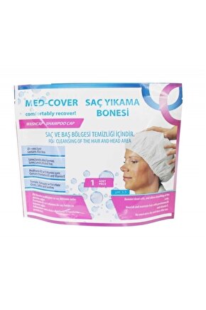 Med-cover Saç Yıkama Bonesi 3 Adet