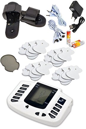 16 Pedli Terlikli Tens Masaj Aleti