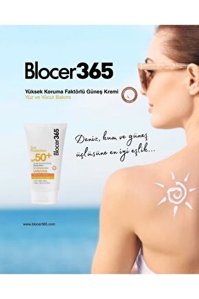 Blocer 365 Yüz ve Vücut Kremi SPF50 150 ml