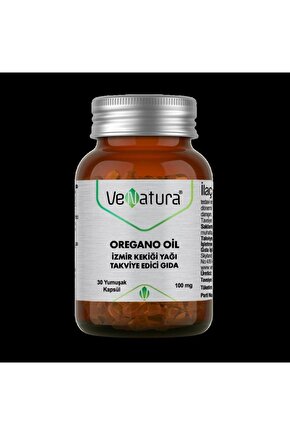 Oregano Oil Kompleks İzmir Kekiği Yağı 30 Kapsül