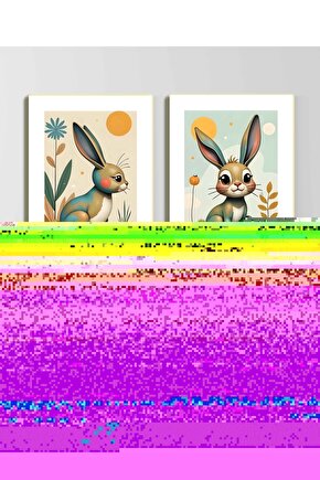 Matisse - Sanat - Soyut - Doğa - Ev - Yaşam ( 2 Li Çerçevesiz ) Poster - Afiş - Tablo NNHT316