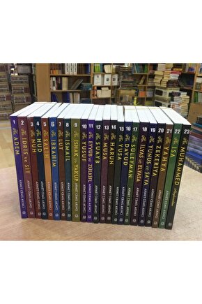 Peygamberler Tarihi, Ahmet Cemil Akıncı, 23 Kitap, 14x20 Cm. Ebat, Karton Kapaklı, Bahar Yay