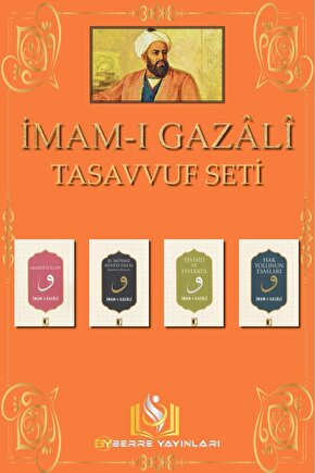 İMAM-I GAZALİ TASAVVUF SETİ 4 KİTAP-BERRE YAYINLARI