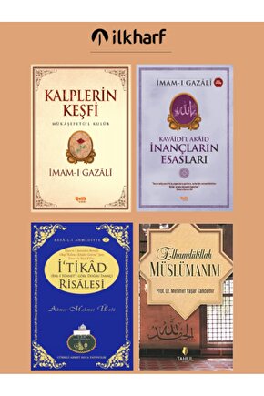 Kalplerin Keşfi - İnançların Esasları - İtikad Risalesi - Elhamdülillah Müslümanım 4lü Set
