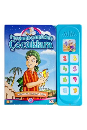 Peygamberimizden Çocuklara 1 Kırmızı Gagalı Kuş Sesli Kitap