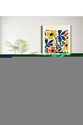 Mandala Boyama Tuval Seti Hediyeli 35x35cm