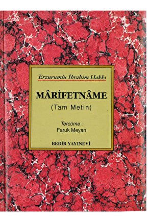 Marifetname - Erzurumlu Ibrahim Hakkı