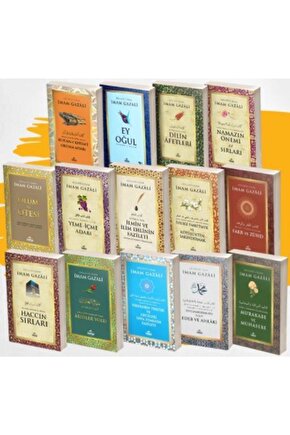 İmam Gazali Kitapları Seti (15 Kitap)  İmam Gazali  Ravza Yayınları  9786256715981