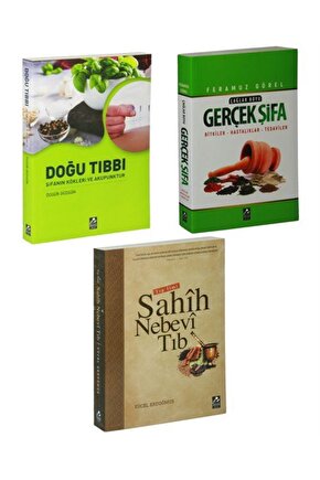 Doğu Tıbbı Ve Sahih Nebevi Tıp Gerçek Şifa Seti 3 Kitap