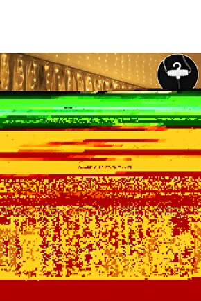 Led Kumandalı 8 Ayrı Moda Sahip 3mx3m ( 300 Cm X 300 Cm ) Perde Led Peri Led