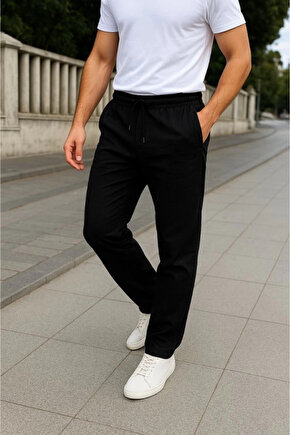 MDB Erkek Keten Pantolon – Cepli, Beli astikli Ve Bağcıklı, Nefes Alan Rahat Kalıp, Yazlık Ve Baharl