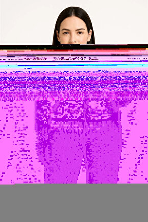 EQURİ Oversize Dik Yaka Fermuarlı Sweatshirt - Zincir Nakışli Kanguru Cepli, - Siyah