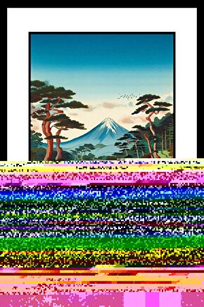 Dağ ve Göl Manzarası Digital Art ( ÇERÇEVESİZ - ÇERÇEVE YOKTUR ) ( ULTRA HD ) FOLYO AFİŞ - POSTER