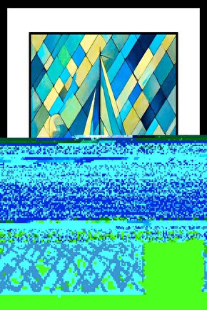 Yelken Sporu Digital Art ( ÇERÇEVESİZ - ÇERÇEVE YOKTUR ) ( ULTRA HD ) FOLYO AFİŞ - POSTER