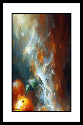 Soyut Patlama Digital Art ( ÇERÇEVESİZ - ÇERÇEVE YOKTUR ) ( ULTRA HD ) FOLYO AFİŞ - POSTER