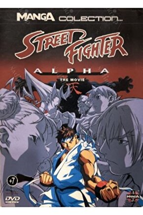 Street Fighter Alpha The Movie ( Manga Collection ) ( AMBALAJINDA ) ( Türkçe Dublaj ) DVD