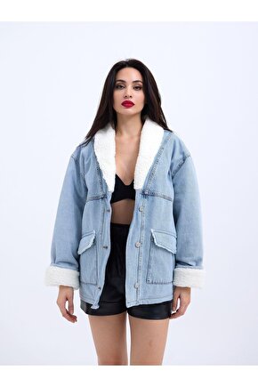 Gökyüzü Moda 5674 KOT CEKET-MAVİ